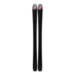 K2 Mindbender 90C skis 2025 feature a black design with red accents.