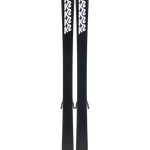 K2 women's Reckoner 92 skis, black with K2 logos, no bindings visible