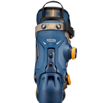 K2 zonal BOA ski boots, blue with multiple BOA dials and rear heel strap