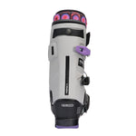 K2 Revolve Pro ski boot, white and orange design with visible branding.