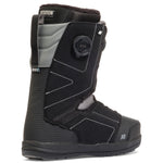 Black and white K2 Trance snowboard boot features a BOA lacing system and textured upper.