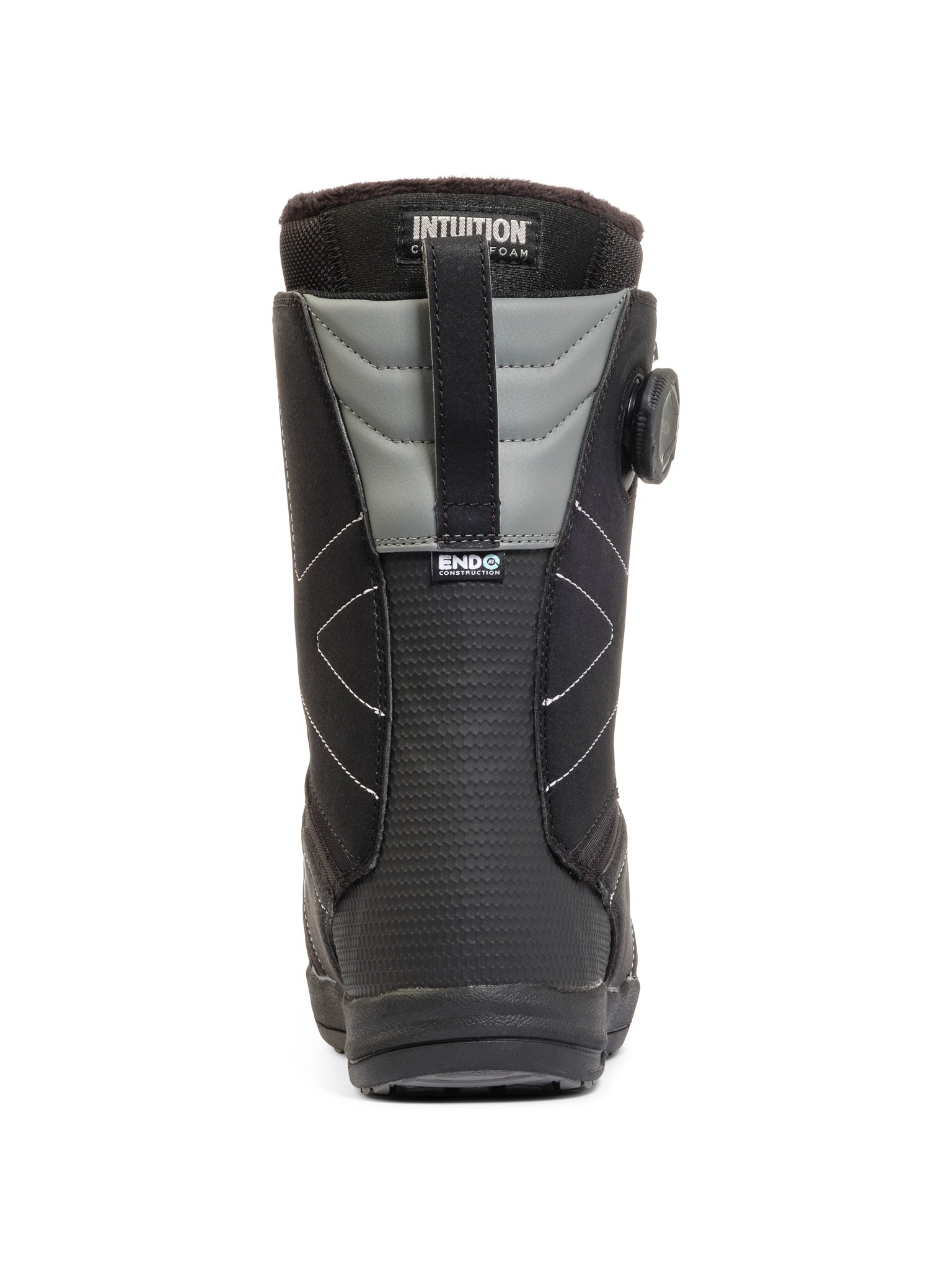 K2 Women's Trance 2025 snowboard boot, black and gray design with a black Boa dial.