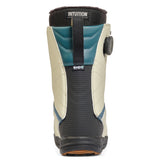 K2 Women's Trance 2025 snowboard boot features a black and teal colorway with a rear adjustment dial.