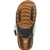 K2 Women's Trance 2025 snowboard boot, beige and black with a textured sole.