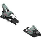 Salomon Strive 14 Grip Walk Bindings - Black bindings with pink lettering and a white logo on top of the left binding.