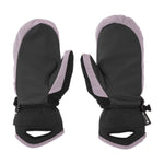 Volcom Women's Peep GORE-TEX Mitt - A black mitt with a gray trim and a small white logo on the cuff.