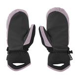 Volcom Women's Peep GORE-TEX Mitt - A black mitt with a gray trim and a small white logo on the cuff.