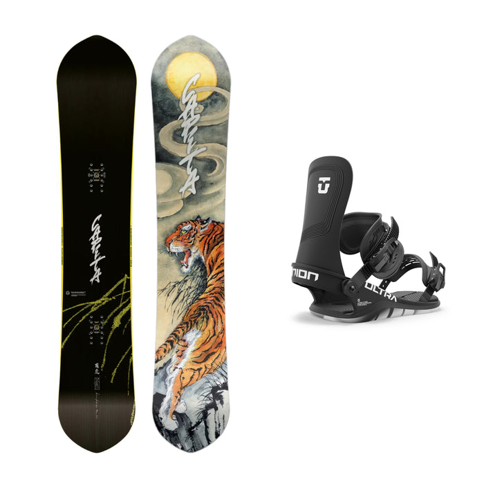 CAPiTA Kazu Kokubo Pro Snowboard with Union Ultra Snowboard Bindings 2025