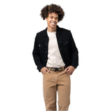 Arcade Vernan Kee Keyah Belt 2025 - A black belt with a repeating pattern of yellow, blue, and white stripes.