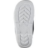 Salomon Junior Project BOA Snowboard Boots 2025 - White snowboard boots with a black logo on the side and a silver BOA dial.