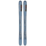 Salomon QST 92 Skis 2025 - A pair of skis with a gray base color and blue accents on the top sheet.
