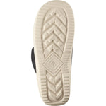 Salomon Men's Faction BOA Snowboard Boots 2025 - A pair of black snowboard boots with a textured, rubber sole and silver metal hardware.