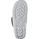 Salomon Men's Faction BOA Snowboard Boots 2025 - A pair of snowboard boots with a black and white color scheme, featuring a distinctive BOA closure system on the upper portion.