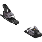 Salomon Strive 12 GW Ski Bindings 2025 - Black ski bindings with silver metal hardware and a black plastic base.