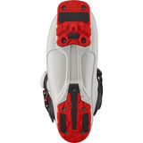 Salomon Men's S/PRO SUPRA BOA 120 Ski Boots 2025 - A white ski boot with red accents and black laces.