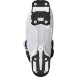 Salomon Women's S/PRO SUPRA BOA 105 Ski Boots 2025 - A black and white ski boot with a textured pattern on the upper material, featuring a silver metal buckle.