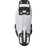 Salomon Women's S/PRO SUPRA BOA 105 Ski Boots 2025 - A black and white ski boot with a textured pattern on the upper material, featuring a silver metal buckle.