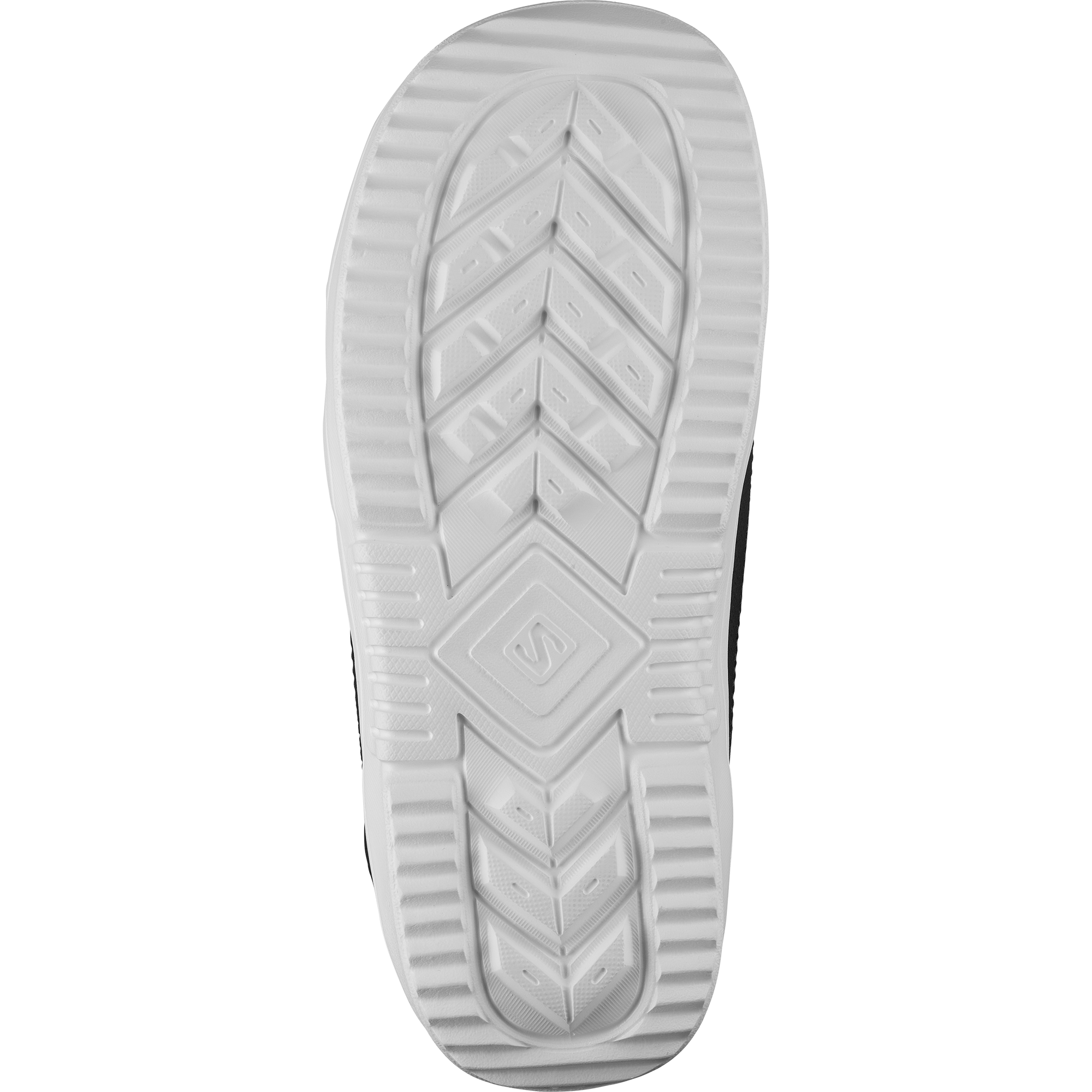 Salomon Women's Pearl BOA Snowboard Boots 2026 - White snowboard boots with a black logo on the side and a silver buckle.