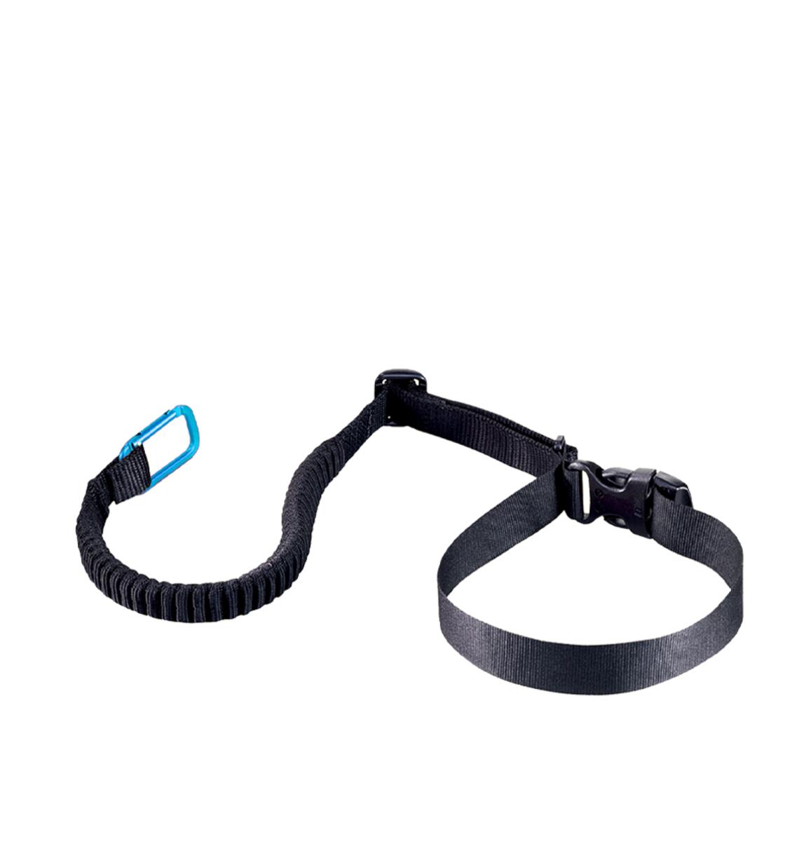 Salomon Junior's Team Snowboard Package 2025 - A black snowboard with a blue logo on the top left corner of the board, and a matching black bindings.