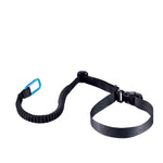 Salomon Junior's Team Snowboard Package 2025 - A black snowboard with a blue logo on the top left corner of the board, and a matching black bindings.