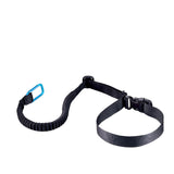 Salomon Junior's Team Snowboard Package 2025 - A black snowboard with a blue logo on the top left corner of the board, and a matching black bindings.