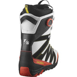 Salomon Torment X Approach Lace BOA Snowboard Boots - Black snowboard boots with yellow accents and a black BOA dial on the side.