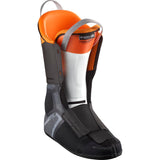 Salomon Men's S/PRO Alpha 120 GW Ski Boots 2025 - Black ski boots with a silver logo on the side and a white strap.