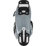 Salomon Men's S/PRO Alpha 120 GW Ski Boots 2025 - A pair of black ski boots with silver buckles and straps, viewed from above.