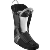 Salomon Women's S/PRO Alpha 100 GW Ski Boots 2025 - Black ski boots with a white logo on the side and silver buckles.