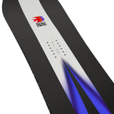 Salomon Highpath 2025 - A black snowboard with a red logo featuring a stylized "S" and the word "SOLOMON".