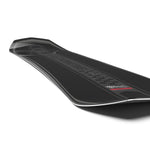 Salomon Dancehaul Pro Snowboard 2025 - A black snowboard with a gray checkered pattern on top and a white border around the edges.