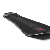 Salomon Dancehaul Pro Snowboard 2025 - A black snowboard with a gray checkered pattern on top and a white border around the edges.