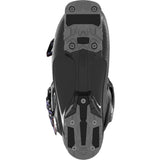 Salomon Women's S/PRO SUPRA 80 GW Ski Boots 2025 - Black ski boots with a textured pattern on the side and silver buckles.