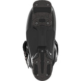 Salomon Women's S/PRO SUPRA BOA X90 Ski Boots 2025 - Black ski boots with a textured pattern on the toe and heel areas, featuring silver buckles and straps.