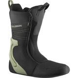Salomon Echo Dual BOA Snowboard Boot 2026 - A black snowboard boot with a green logo on the side and a white stripe near the top.
