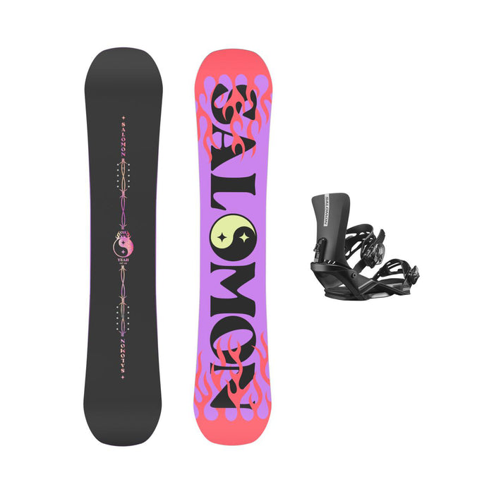 Salomon OH YEAH Snowboard with Rhythm Bindings 2025