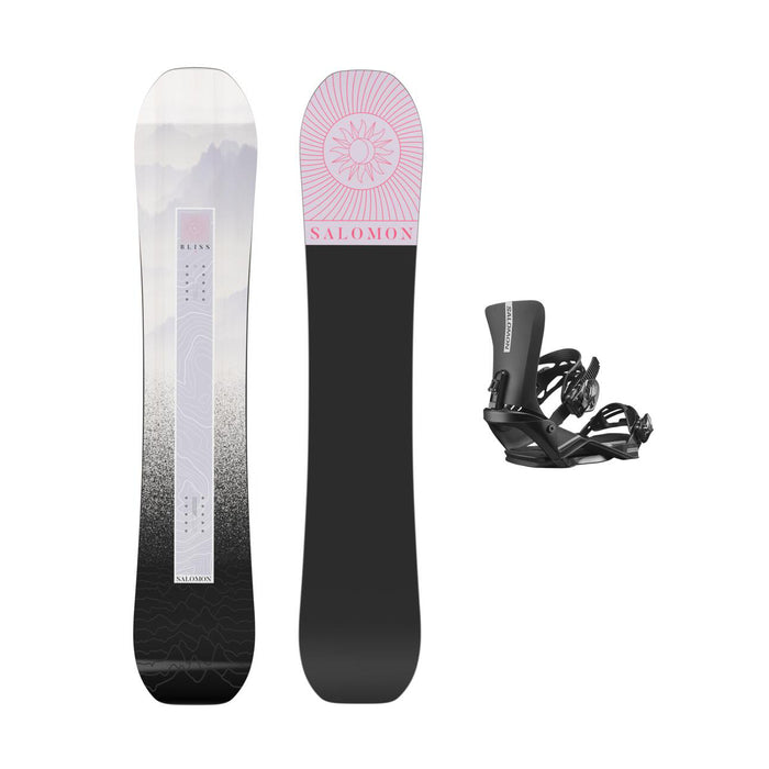 Salomon Women's Bliss Snowboard with Rhythm Bindings 2025