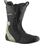 Salomon Malamute Dual BOA Snowboard Boots 2026 - Black boots with a textured pattern on the toe and heel, featuring two BOA dials on the side.