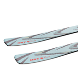 Salomon QST 94 Skis - 2026 model skis with a light blue base and gray patterned top.