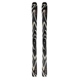 Salomon QST 94 Skis 2026 - Black skis with white and gray swirl pattern on top, black bases.