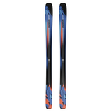 Salomon Stance Pro 90 Skis 2026 - A pair of skis with a blue and orange graphic design on a white background.