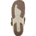 Salomon Dialogue Laced Straight Jacket Snowboard Boot 2026 - A brown snowboard boot with a textured sole and laces on the side.