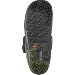 Salomon Launch SJ BOA Snowboard Boots 2026 - Black snowboard boots with a textured, rubber toe cap and silver BOA dials on the side.