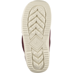 Salomon Women's Pearl BOA Snowboard Boots 2026 - A pair of snowboard boots with a white and black color scheme, featuring a distinctive BOA closure system on the side.