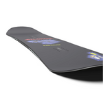 Salomon Sleepwalker Snowboard 2026 - A black snowboard with a purple graphic of a wolf's face and the word "SALOMON" in red above it.