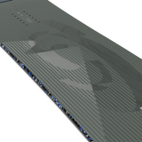 Salomon Highpath Snowboard 2026 - A dark gray snowboard with a subtle, repeating pattern of thin white lines and geometric shapes.
