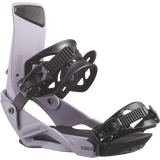 Salomon Rhythm Snowboard Bindings - 2026 snowboard bindings with black straps and buckles on a white background.