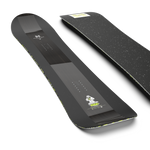 Salomon HPS Goop Snowboard 2026 - A black snowboard with a white logo and yellow accents on the top sheet.