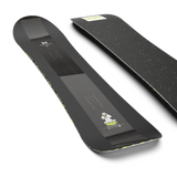 Salomon HPS Goop Snowboard 2026 - A black snowboard with a white logo and yellow accents on the top sheet.