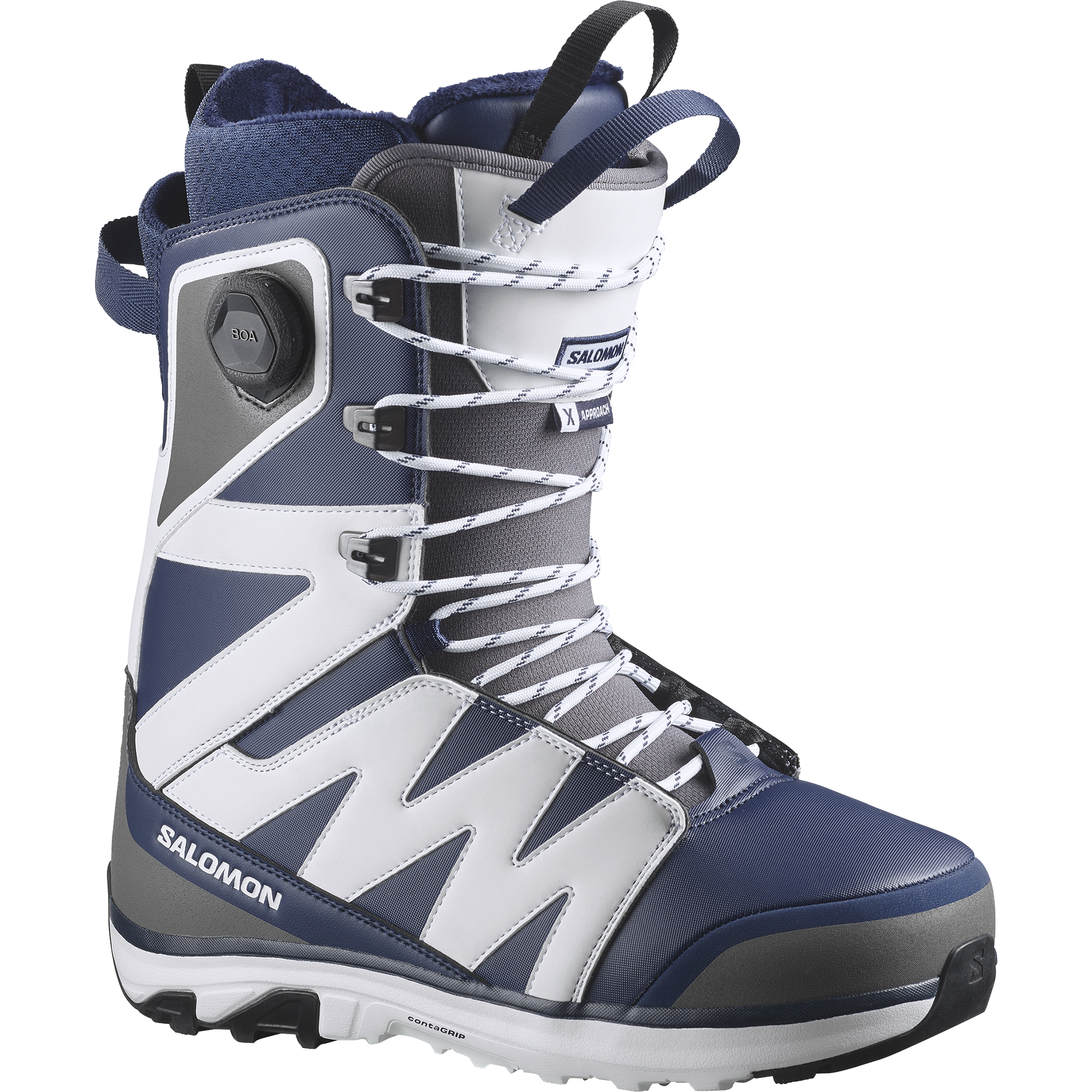スノーボード 24~25 SALOMON X APPROACH LACE SJ BOA 27 Salomon X Approach Lace SJ BOA Snowboard Boots 2027 | Ski Pro